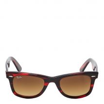 Wayfarer Sunglasses - Red Stripe
