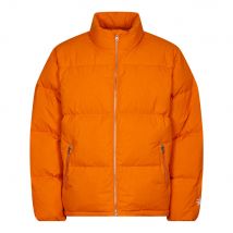Nylon Down Puffer Jacket - Orange