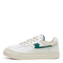 Pearl S-Strike Leather Trainers - White / Green