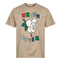 Flower Logo T-Shirt - Beige