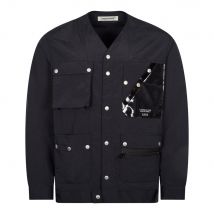 Button Through Jacket - Black