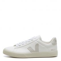 Campo Chrome-Free Leather Trainers - White / Natural
