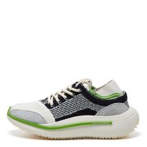 Qisan Knit Trainers - Off White