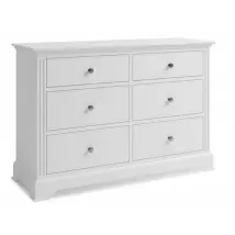 Kenmore Catlyn White 6 Drawer Chest of Drawers Assembled