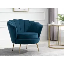 Birlea Ariel Blue Fabric Chair