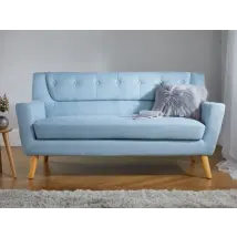 Birlea Lambeth Large Duck Egg Blue Fabric Sofa