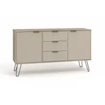 Core Augusta Driftwood and Calico Medium Sideboard with 2 Door 3 Drawer
