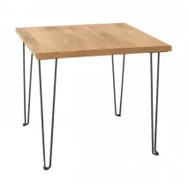 Core Augusta Waxed Pine Standard Lamp Table