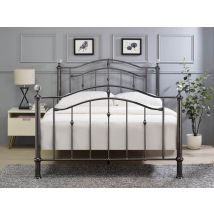 Limelight Elara Black Chrome Metal Bed Frame - 4ft6 Double