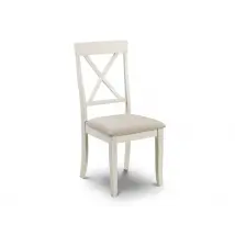 Julian Bowen Davenport Ivory Dining Chair