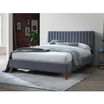 Time Living Albany 5ft King Size Dark Grey Fabric Bed Frame