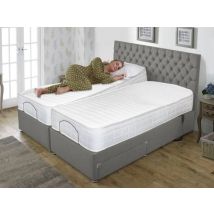 Flexisleep Backcare and Memory Extra Firm Dual Tension Electric Adjustable Bed - 6ft Super King Size