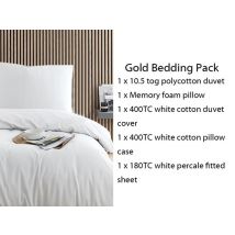 Harwood Textiles Gold 2ft6 Small Single Bedding Pack
