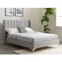 Kyoto Avery 6ft Super King Size Light Grey Bed Frame
