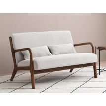 Kyoto Inca Natural Fabric 2 Seater Sofa