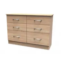 Welcome Avon 6 Drawer Midi Chest of Drawers Assembled