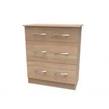 Welcome Avon 3 Drawer Deep Chest of Drawers Assembled