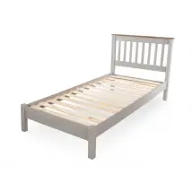 Core Corona 3ft Single Grey Wooden Bed Frame
