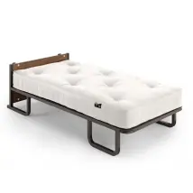 Jay-Be Contract Upright Hotel Single Guest Bed with e-Pocket Mattress