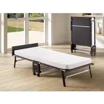 Jay-Be Rollaway 80cm Folding Guest Bed with Memory Mattress