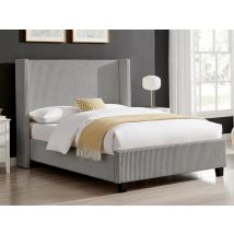 Limelight Gemini Grey Cord Bed Frame - 4ft6 Double