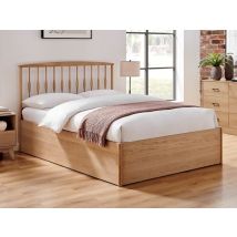 Limelight Juno Oak Wooden Ottoman Bed Frame - 5ft King Size