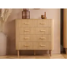 Birlea Axel Oak 32 Drawer Chest of Drawers