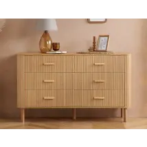 Birlea Axel Oak 33 Drawer Chest of Drawers