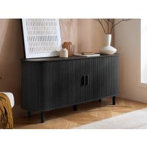 Birlea Axel Black 2 Door Sideboard