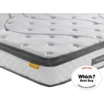 SleepSoul Heaven Gel Pocket 1000 Pillowtop 3ft Single Mattress in a Box