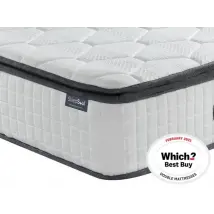 SleepSoul Bliss Memory Pocket 800 Pillowtop 3ft Single Mattress in a Box