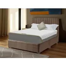 ASC Amelie Memory Comfort Pocket 2000 6ft Super King Size Lunar Divan Bed