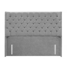 ASC Alexis Grand Lux Fabric Floor Standing Headboard - 4ft Small Double