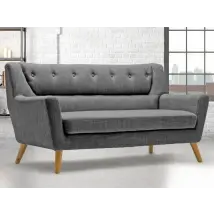 Birlea Lambeth Grey Large 3 Seater Sofa