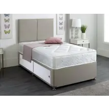 Dura York Damask 2ft6 Small Single Slidestore Divan Bed