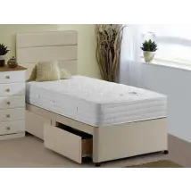 Highgrove Aloe Vera Memory Pocket 1000 3ft Single Divan Bed
