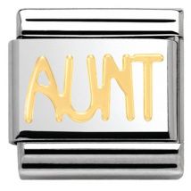 Nomination Charm Aunt - Stainless Steel