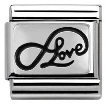 Nomination Black Infinite Love Charm