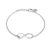 Argento Silver Infinity Bracelet - Adjustable