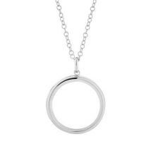 Argento Large Silver Locket - Silver