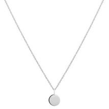 Argento Round Plate Necklace - 45cm