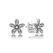Pandora Dazzling Daisy Silver Stud Earrings - Silver