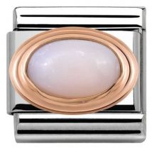 Nomination Rose Gold Pink Opal Charm