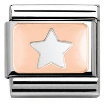 Nomination Rose Gold Star Charm