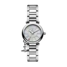 Vivienne Westwood Silver Mother of Pearl Orb Watch