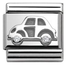 Nomination Silver Car Charm - Stainless Steel