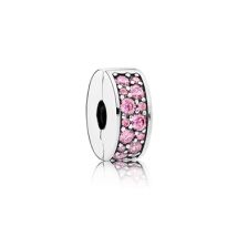 Pandora Pink Shining Elegance Spacer Clip