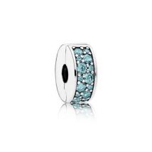 Pandora Teal Shining Elegance Clip