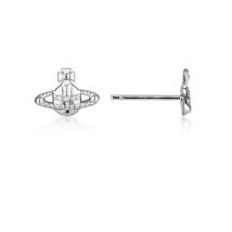 Vivienne Westwood Silver Farah Studs - Silver