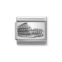 Nomination Silver Colosseum Charm - Stainless Steel